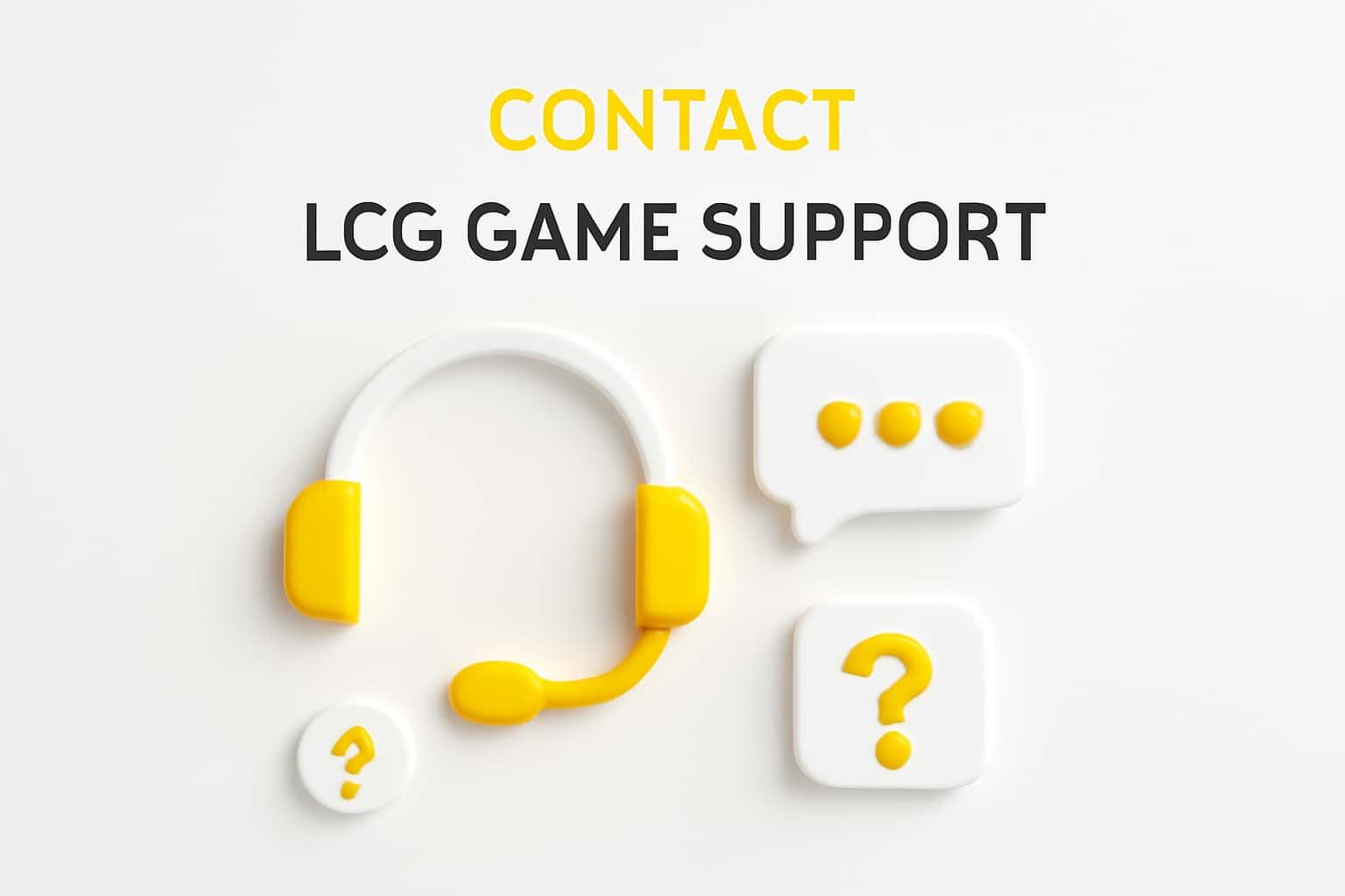 Contact LCG Game Support Interface