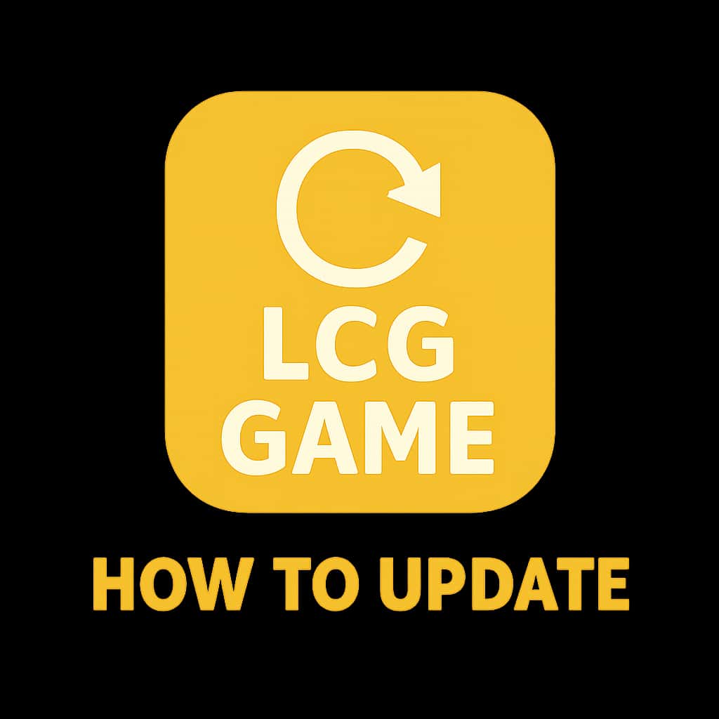 An icon representing how to update the LCG Game.