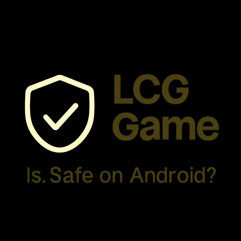 Badge representing the safety of LCG Game on Android.