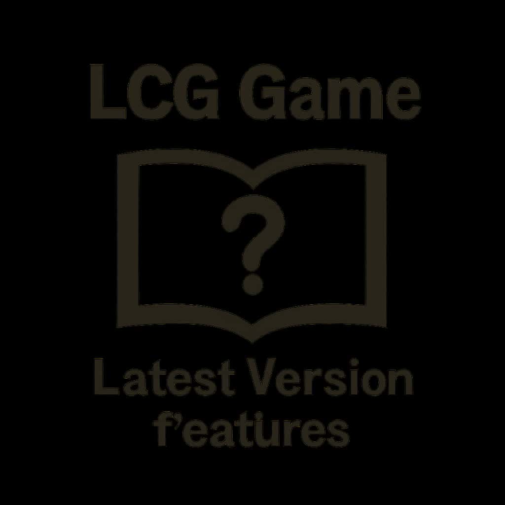 A contemporary badge representing the features of the LCG Game.