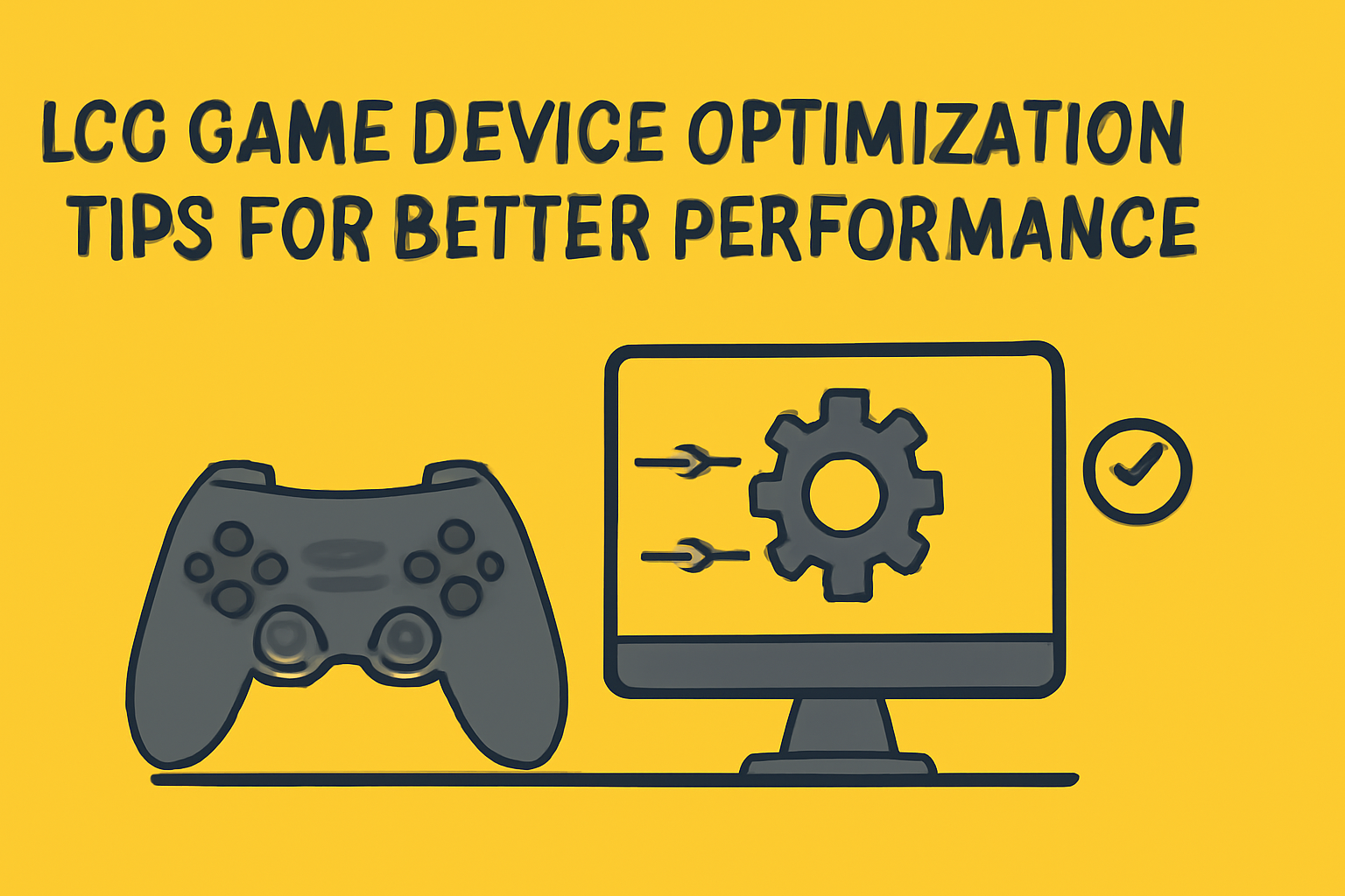 An informative scene depicting the process of updating LCG Game.