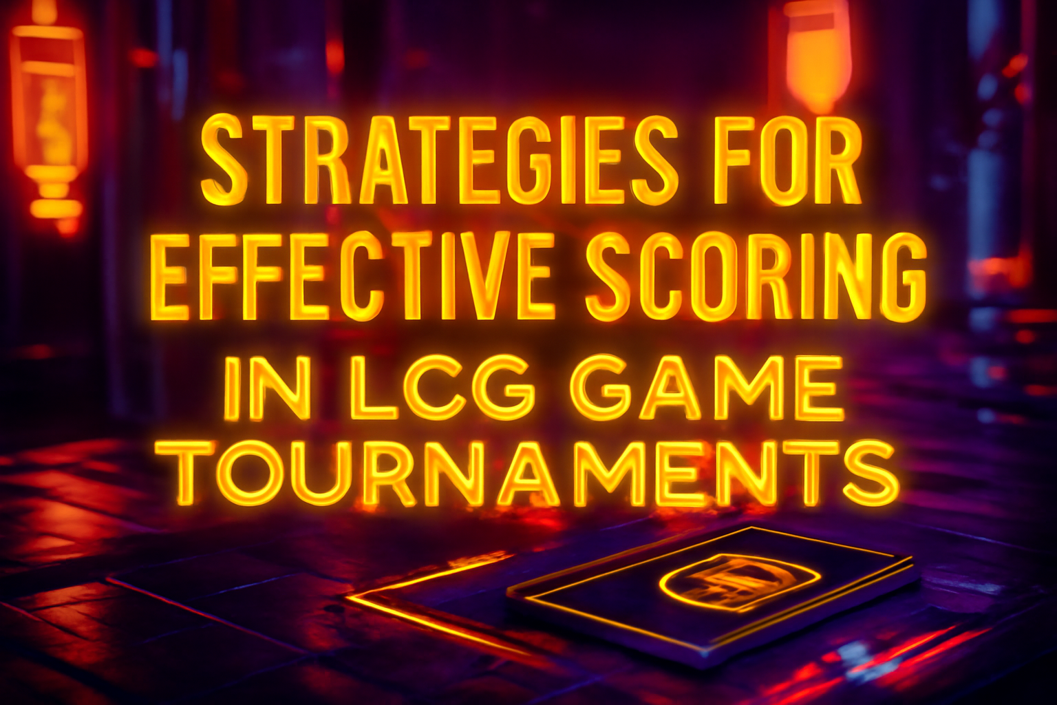 Informational scene comparing LCG Game on Android and iOS.