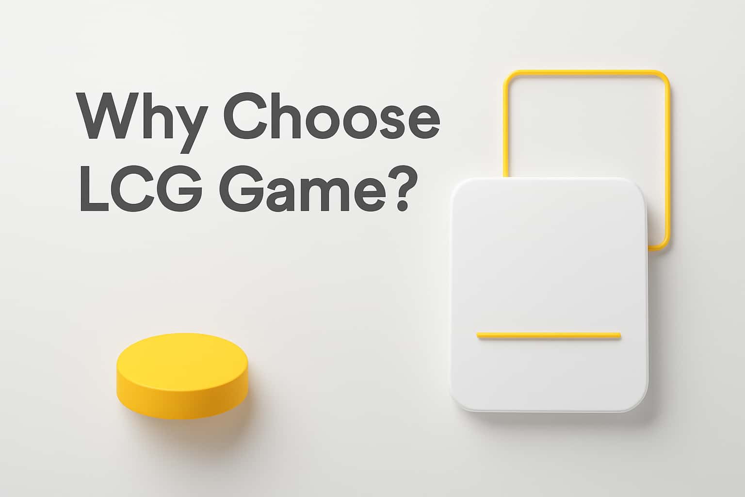 Why Choose LCG Game? Interface