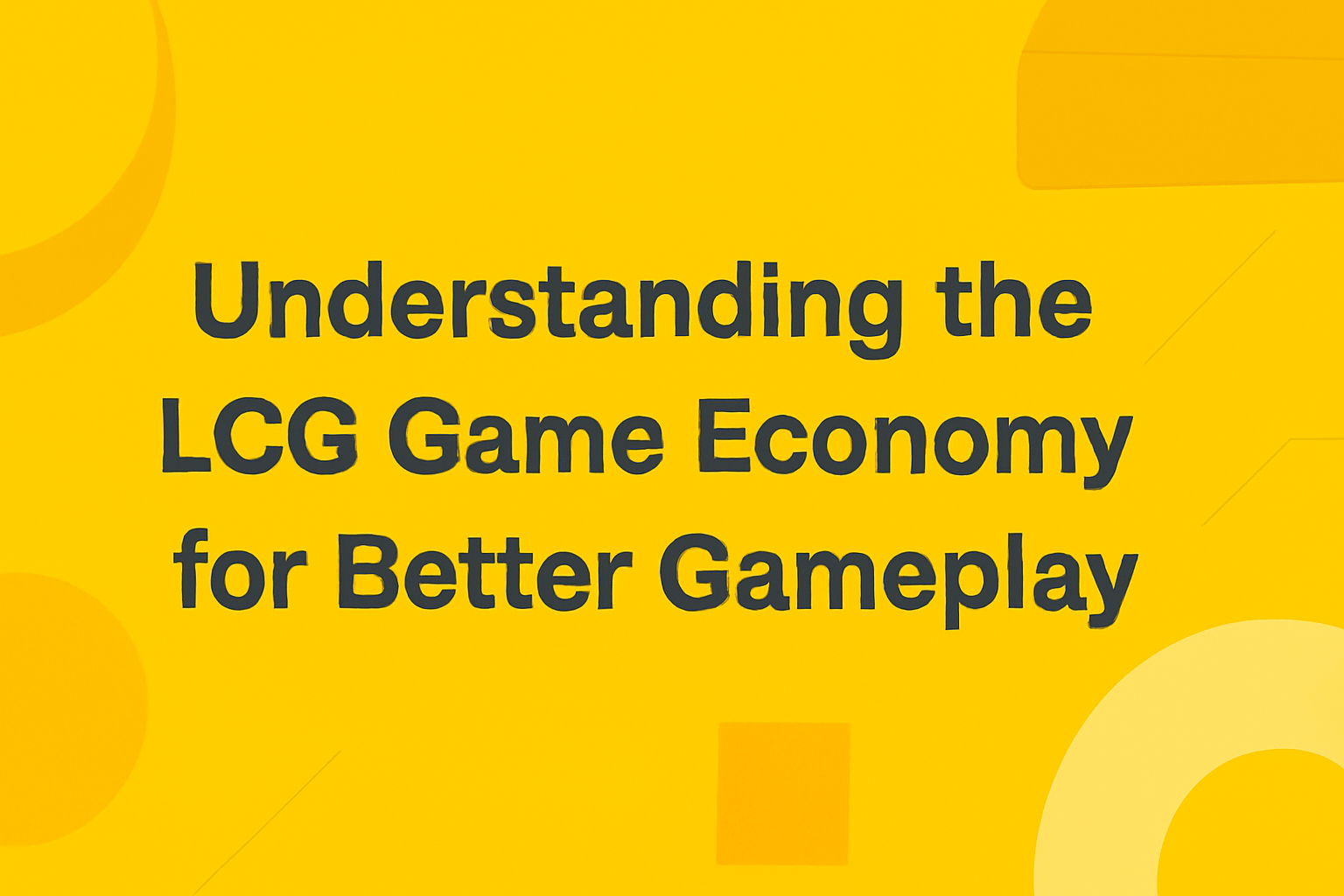 Illustration of an update process for the LCG Game, showcasing the game's logo.